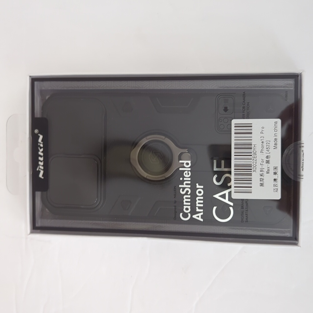 New Cam Shield Armor Black Phone Case For iPhone 13 Pro - Picture 2 of 7